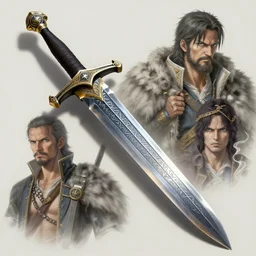 highly detailed elden ring illustration of a damascus sword engraved with symbols, hyperrealistic clean shaped illustration by ric estrada, ron english and eiichiro oda