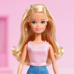 a barbie doll of rachel berry as played by lea michele