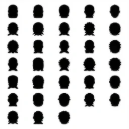 RPG Fighter Sprite Sheet on a black background