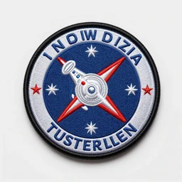 apollo 1 8 mission patch, product photo