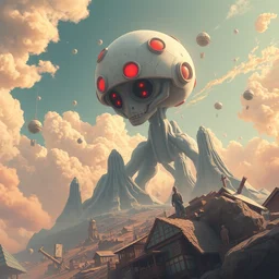 🤖🍄, surreal, artstation