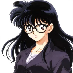nerdy adult woman character portrait, by akira toriyama, highly detailed, dynamic shadows, 4 k, splash art