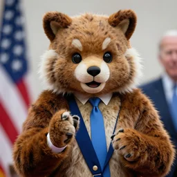 joe biden in a fursuit
