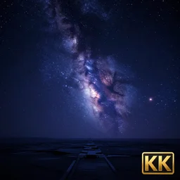 starry sky, sci - fi, surreal, digital art, unreal engine, 8 k