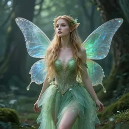 beautiful beautiful fairy faerie fey fae queen forest spirit highly detailed CGsociety subtle enchanting alluring magical concept art volumetric lighting subsurface scattering unreal