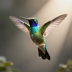ultra realistic cyber!!!! hummingbird