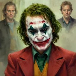 a detailed portrait of the joker, by justin gerard and greg rutkowski, digital art, realistic painting, dnd, dungeons & dragons, character design, trending on artstation