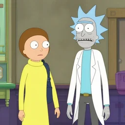 pulp fiction, rick and morty
