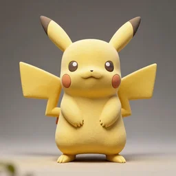 Pikachu Sculpture made out of sandstone