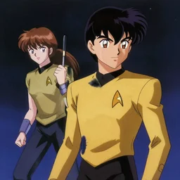 A long lost japanese anime of Star Trek