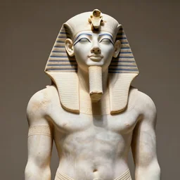 zeus, egyptian statue
