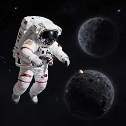 a astronaut space hamster floating in space towards a sparkly black hole, Alena Aenami, Petros Afshar, Noah Bradley, Anton Fadeev, Anato Finnstark, Steve Henderson, Filip Hodas, Mark Keathley, Thomas Kinkade, Phil Koch, Gilbert Williams, Mike Winkelmann, Beeple