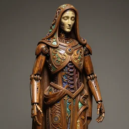 masterpiece ultrarealistic ultradetailed stefan gesell medium shot statue wooden robot of slime catholic veiled, intricate, elegant, dramatic lighting, greg rutkowski, immerse, 2 3 th, special effects makeup, maximalist, glittering,, hyperreal,, alphonse mucha