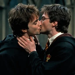 harry potter and voldemort kissing