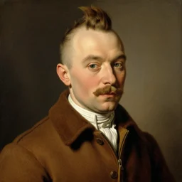 portrait of tintin, by caravaggio.