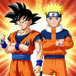 fusion of goku and naruto