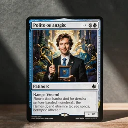 politician as magic : the gathering cards