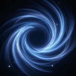 swirling light streaks and ornate flowing light streams and intricate particle effects, unreal engine