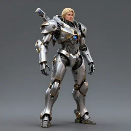 epic professional digital art of female starship battlemech, full body view, by leesha hannigan, iris van herpen, artstation, cgsociety, wlop, epic, much wow, much detail, gorgeous, detailed, masterpiece