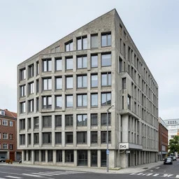 a building designed by berne becher and hilla becher