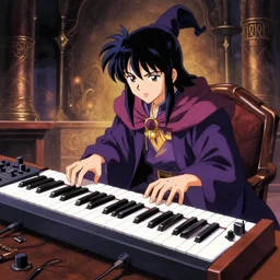 Wizard of analog synthesizer,anime