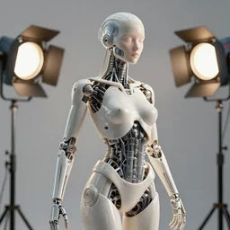 complex 3 d render, ultra detailed, beautiful natural light, studio lights, rim light, fascinating biomechanical female, analog, 1 5 0 mm lens, sinuous golden roots, alexander mcqueen, charles de vilmorin, tom browne, high fashion haute couture, pearl earring, art nouveau fashion embroidered, steampunk, mandelbrot fractal, facial muscles, cable wires, microchip, elegant, hyperrealistic, ultra detailed, octane render, h. r. giger style, volumetric lighting, 8 k post - production