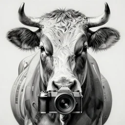 painting of a cow liking camera, anatomy visible, clear - lines, grim - lighting, high - contrast, intricate, elegant, highly detailed, centered, digital painting, artstation, concept art, smooth, sharp focus, illustration, artgerm, tomasz alen kopera, peter mohrbacher, donato giancola, joseph christian leyendecker, wlop, boris vallejo