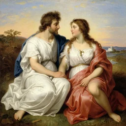 adam and eve, 1889