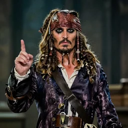 Brock Lesner as Captain Sparrow