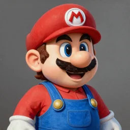an ultra - realistic portrait painting of mario from super mario bros in the style of alex ross. 4 k. ultra - realistic. highly detailed. epic lighting.