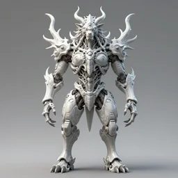 neuromorphic immortal beast from chinese mythology, symmetrical fullbody rendering, extremely detailed, sharp focus, wide view, full body shot, smooth, digital illustration, by james jean, by so rossdraws, frank franzzeta, mcbess, sakimichan, brosmin, danton fadeev, steve simpson