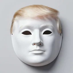 donald trump wearing the mask