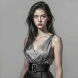 girl portrait elegant clothes trending on artstation drawn by range murata extremely infinite detail and correct anatomy painting artstation trending girl portrait by range murata extremely detailed image volumetric lighting art most fine lighting most fine face most fine beautiful art