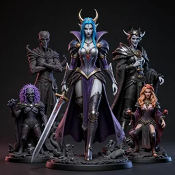 a hyper detailed full body portrait of the queen of blades, diablo 4 lilith, sideshow figurines, cthulu, by dorian cleavenger, greg rutkowski, wlop, astri lohne, zdzisław beksinski trending on artstation