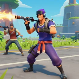 Ching Cheng Hanji plays Fortnite battle royale