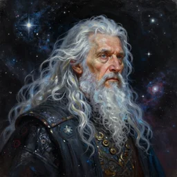 beautiful oil painting with high detail of a wise Space ent((((((contempt)))))) made of stars and plasma, hybrid from dungeons and dragons and art direction by James Cameron ;by artgerm; wayne reynolds art station; cinematic quality character render; low angle; ultra high quality model; production quality cinema model