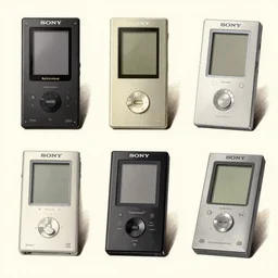 a page from different types of sony minidisc players, illustrated by charles dessalines d'orbigny 1 8 0 6 - 1 8 7 6