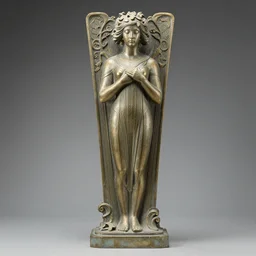 art nouveau style sculpture