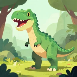 dinosaur dude, digital art