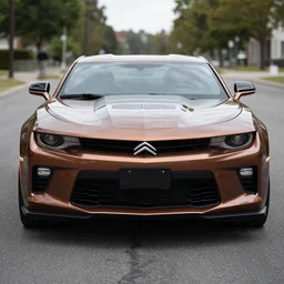 a camaro with citroen front