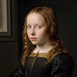 A decent young girl portrait by Jan Van Eyck.