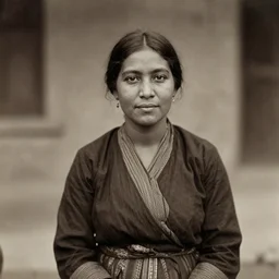 vintage photo of a beautiful 19th century kmer woman by edward s curtis, photo journalism, photography, cinematic, national geographic photoshoot