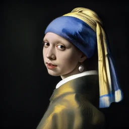 portrait of Antoine Zhang by Vermeer, 4k, hd