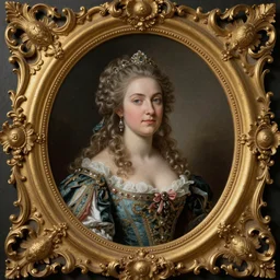 baroque rococo portrait woman by Greg Hildebrandt high detail ornate opulent fancy
