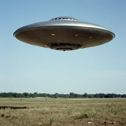 old footage of a flying saucer