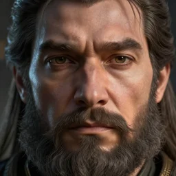 emperor of mankind, realistic face, realistic human face, eyes, hair, beard, hd, hdr, ue 5, ue 6, unreal engine 5, cinematic 4 k wallpaper, 8 k, ultra detailed, by popular digital, artstation