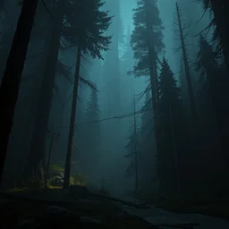 photo the last us part 2 forest : 5 4 k rtx hdr volume light concept studio matte painting environement digital illustration fanart artstation by eytan zana and balazs agoston, jad saber, aaron limonick, pablo dominguez and florent lebrun and robby johnson