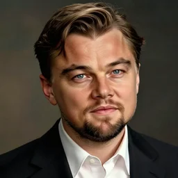 a portrait of leonardo dicaprio, one piece art style, one piece art style, one piece art style, cartoon, cartoon
