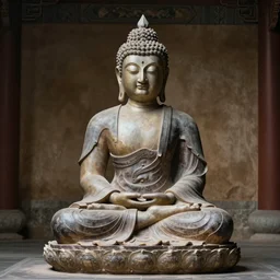 Buddah meditating