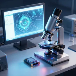attobyte computer, subatomic computer, electron microscope